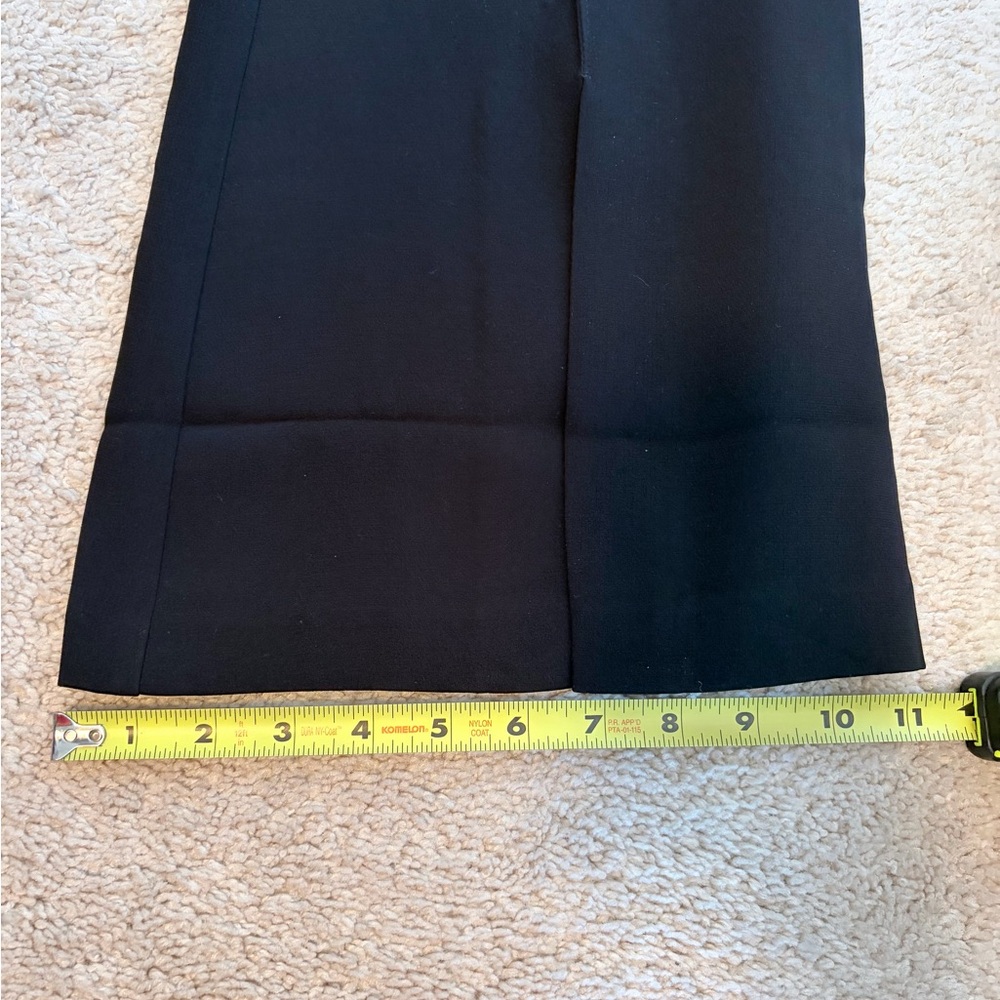 Cinq à Sept Billie Pants Black Tailored Flare Women’s Size 10 NWT MSRP $325 - Picture 14 of 15